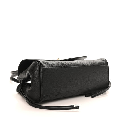 Chanel Grained Calfskin Stitched Urban Essentials Small Shopping Bag Black 4 of 33