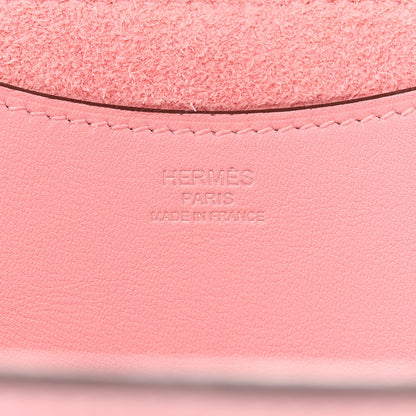 Hermes Taurillon Clemence Swift In-The-Loop 18 Bag Rose Sakura 6 of 11