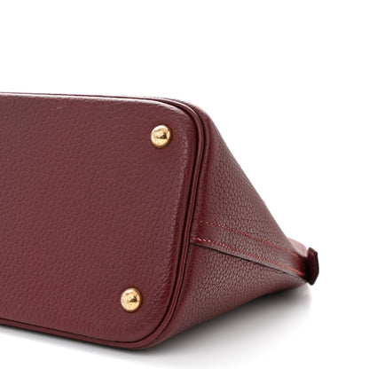 Hermes Togo Bolide 35 Rouge H 10 of 11