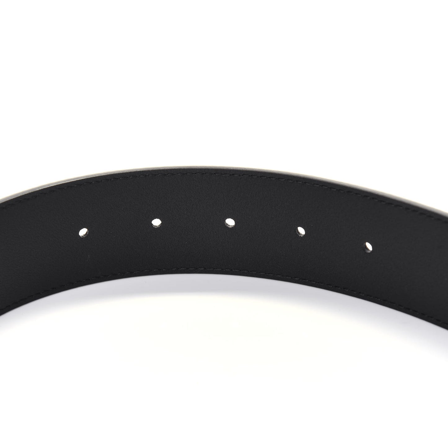 Textured Calfskin Double G 40mm Belt 115 46 Black