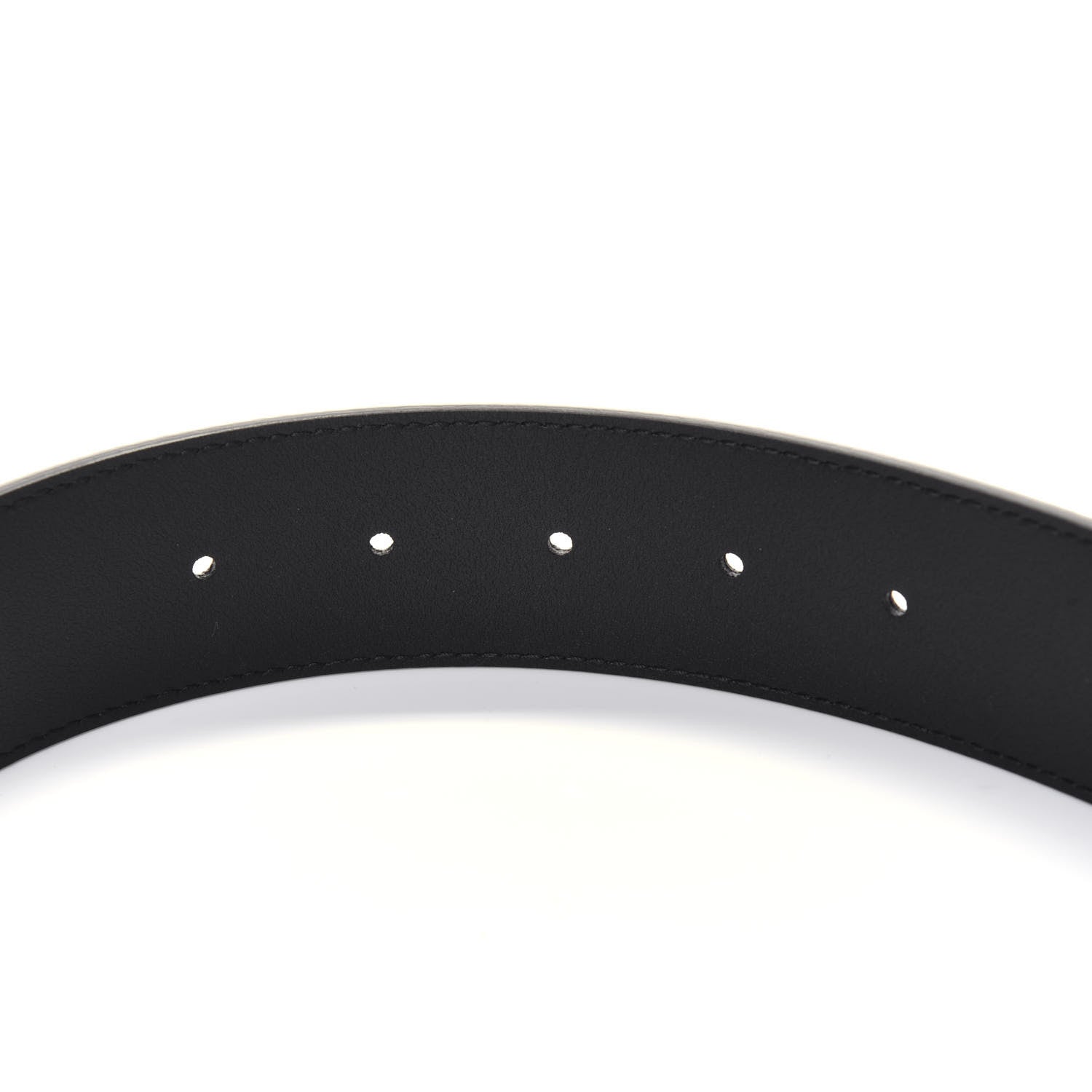 Gucci Textured Calfskin Double G 40mm Belt 115 46 Black 4 of 6