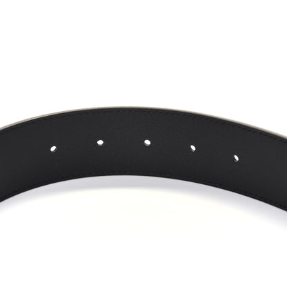 Gucci Textured Calfskin Double G 40mm Belt 115 46 Black 4 of 6