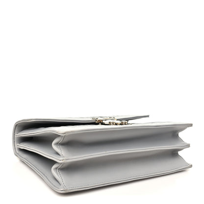 Miu Miu Nappa Confidential Matelasse Top Handle Nube 4 of 10