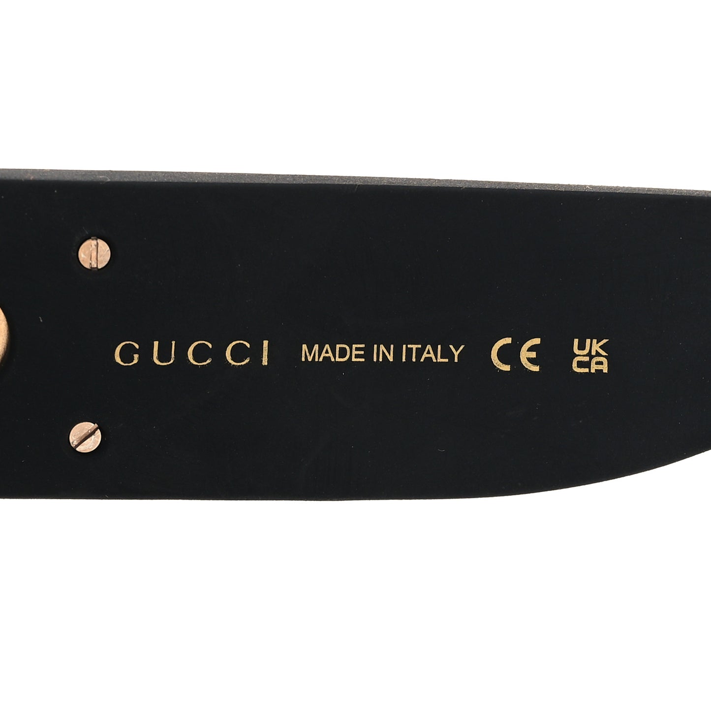 Square Frame GG0102S Sunglasses Glitter Black