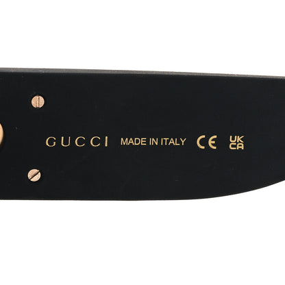 Gucci Square Frame GG0102S Sunglasses Glitter Black 5 of 8
