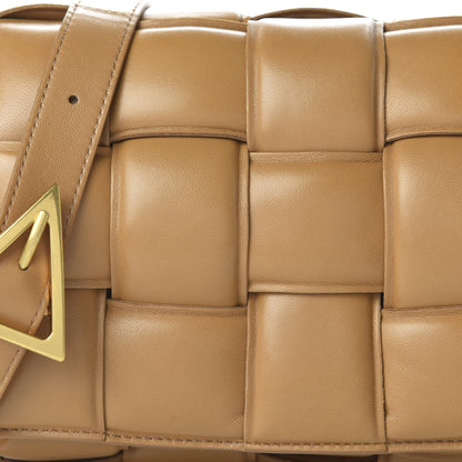 Bottega Veneta Nappa Maxi Intreccio Padded Cassette Crossbody Bag Caramel 9 of 9