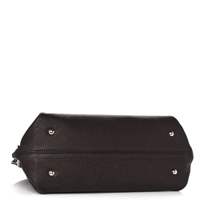 Salvatore Ferragamo Calfskin Sofia Shoulder Bag Brown 4 of 11