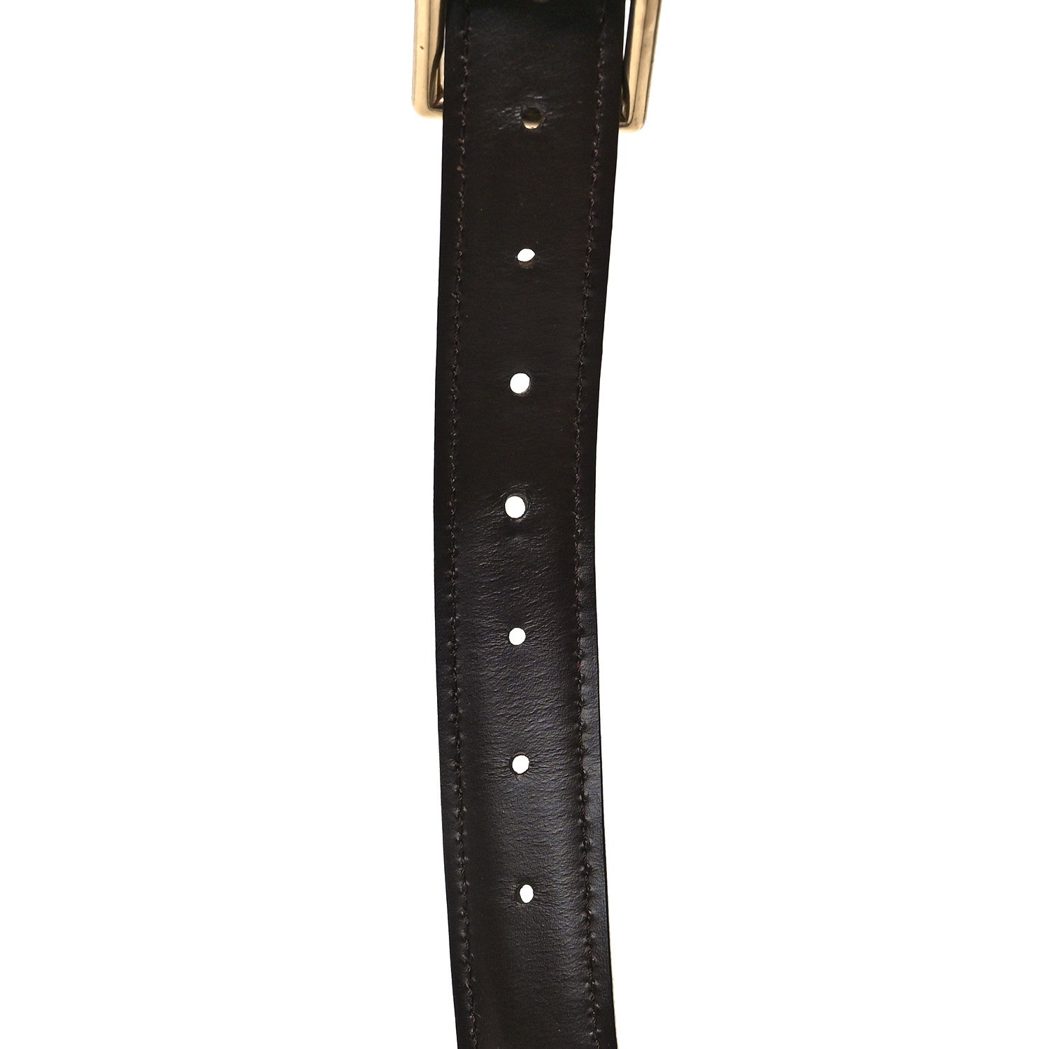 Louis Vuitton Calfskin 20mm Adjustable Shoulder Strap Brown 4 of 5