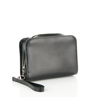 Louis Vuitton Epi Hoche Wristlet Black 3 of 6