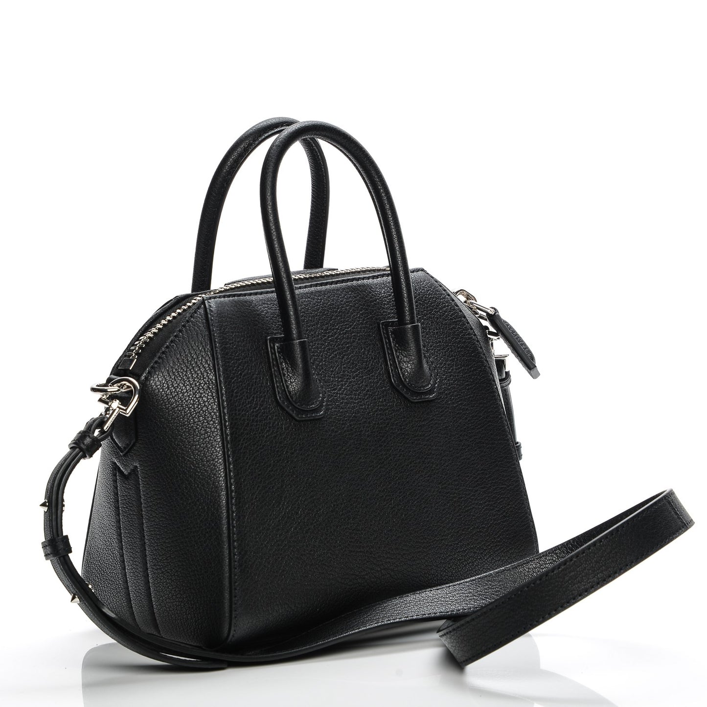 Sugar Goatskin Mini Antigona Black