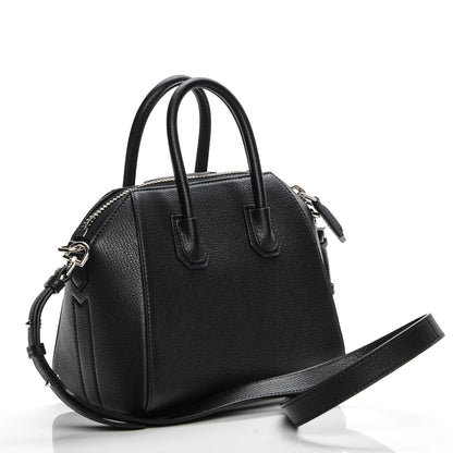 Givenchy Sugar Goatskin Mini Antigona Black 3 of 7