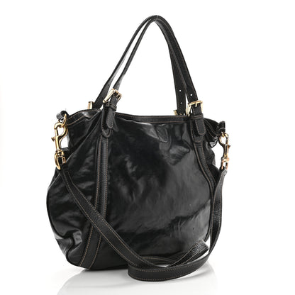 Gucci Dialux Medium Britt Tote Black 3 of 17