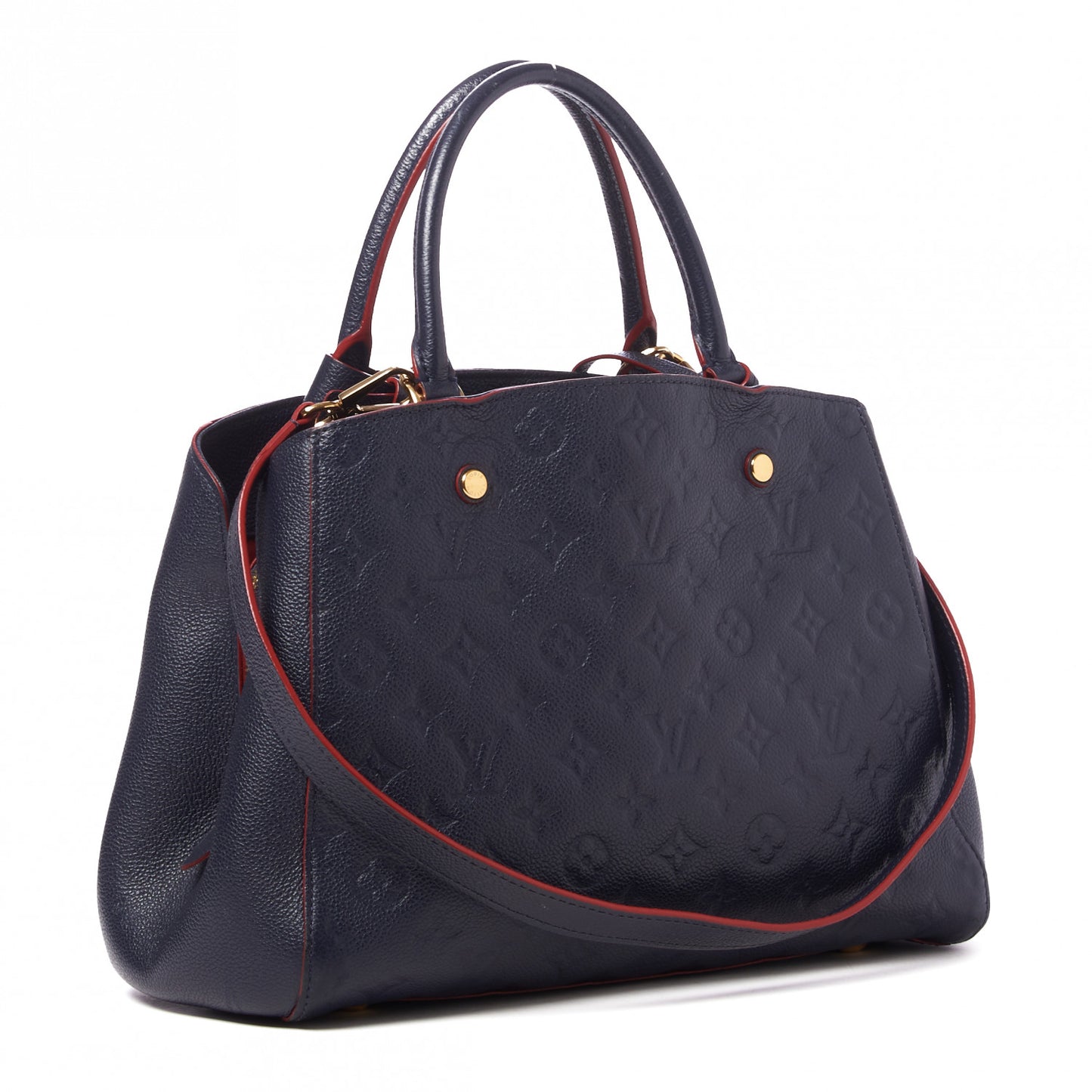 Empreinte Montaigne MM Marine Rouge