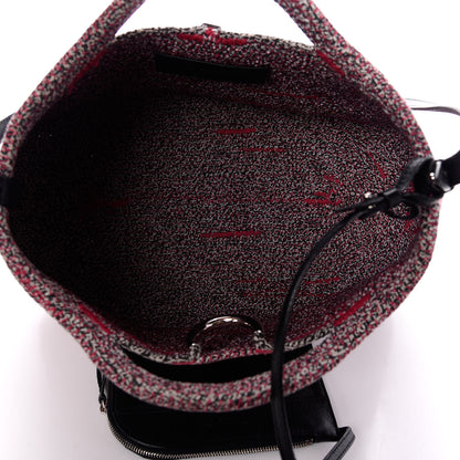 Balenciaga Tweed Toggle Convertible Tote Pink 5 of 8