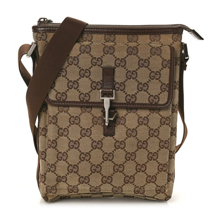 Gucci Monogram Small Messenger Bag Brown 1 of 8
