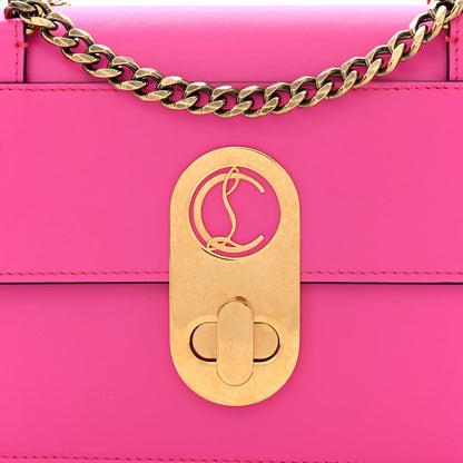 Christian Louboutin Calfskin Large Elisa Shoulder Bag Hot Pink 8 of 11