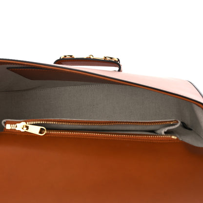 Gucci Calfskin Horsebit 1955 Shoulder Bag Tan 5 of 12