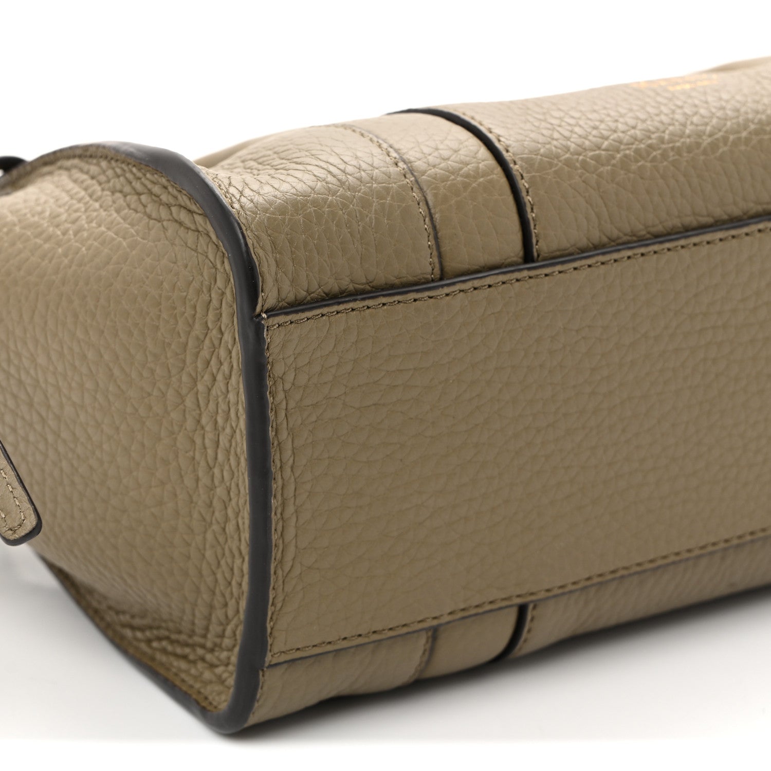 Mulberry Heavy Grain Mini Soft Bayswater Linen Green 8 of 9