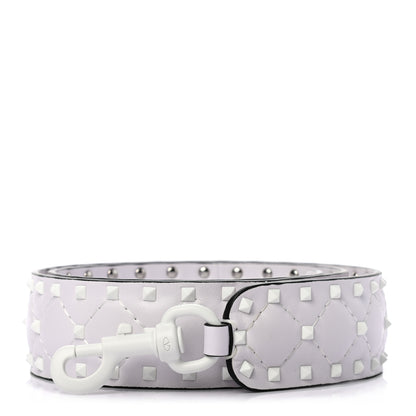 Valentino Garavani Lambskin Free Rockstud Spike Shoulder Strap Optic White 1 of 4