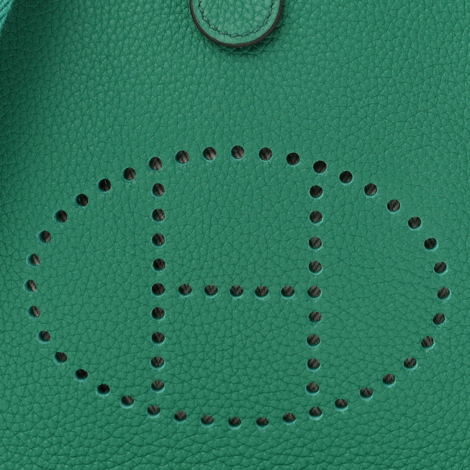 Hermes Taurillon Clemence Evelyne TPM Vert Jade 7 of 10