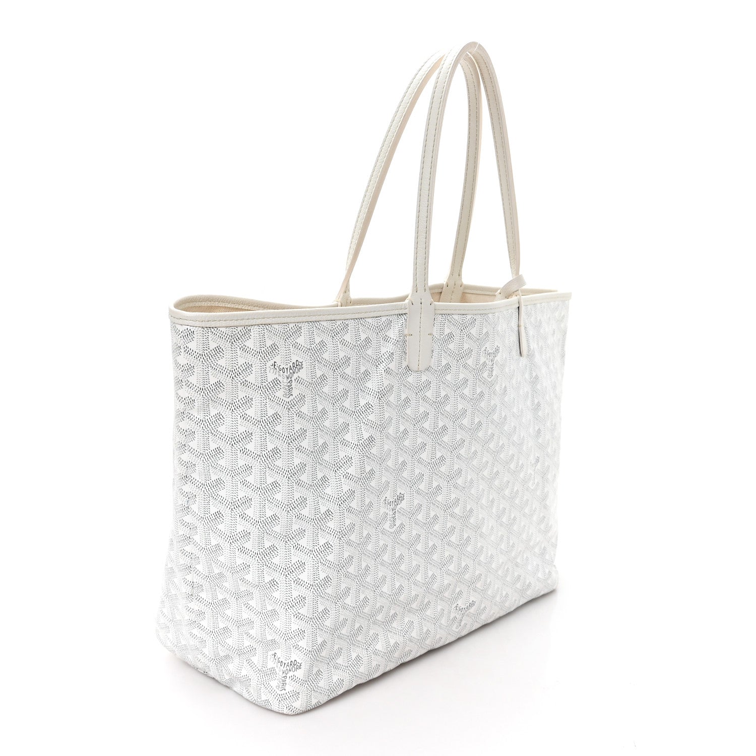 Goyard Goyardine Coeur Saint Louis PM White 4 of 12
