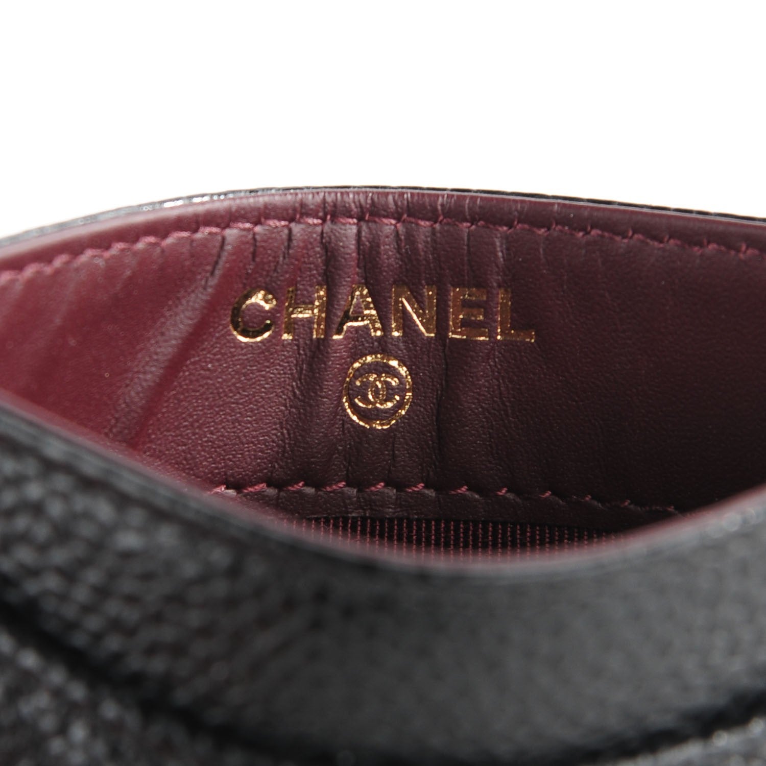 Chanel Caviar Quilted Card Holder Black 7 of 9