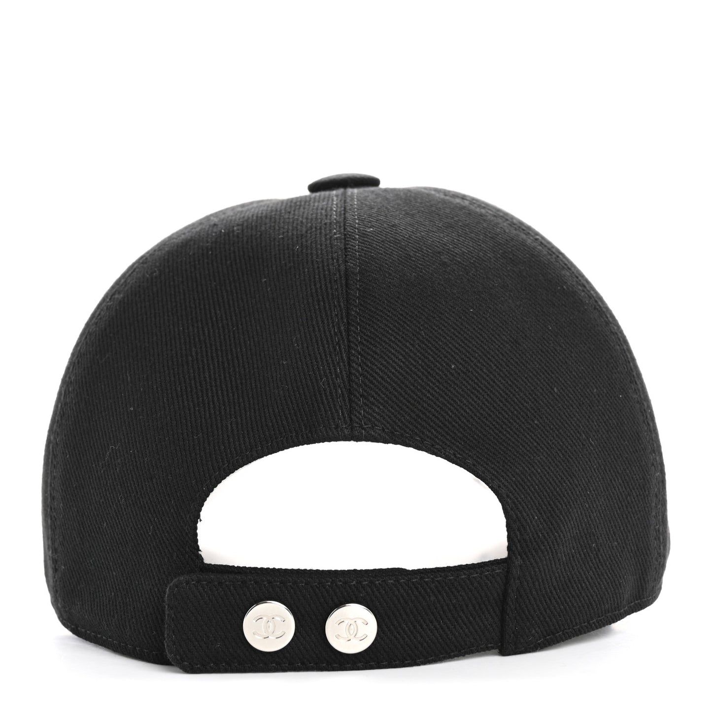 Cotton Sequin CC Cap Hat Black