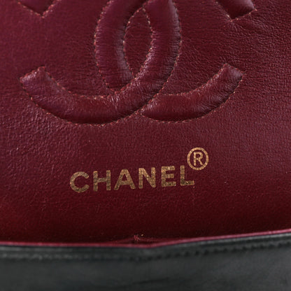 Chanel Lambskin Quilted Small Double Flap Black 6 of 13