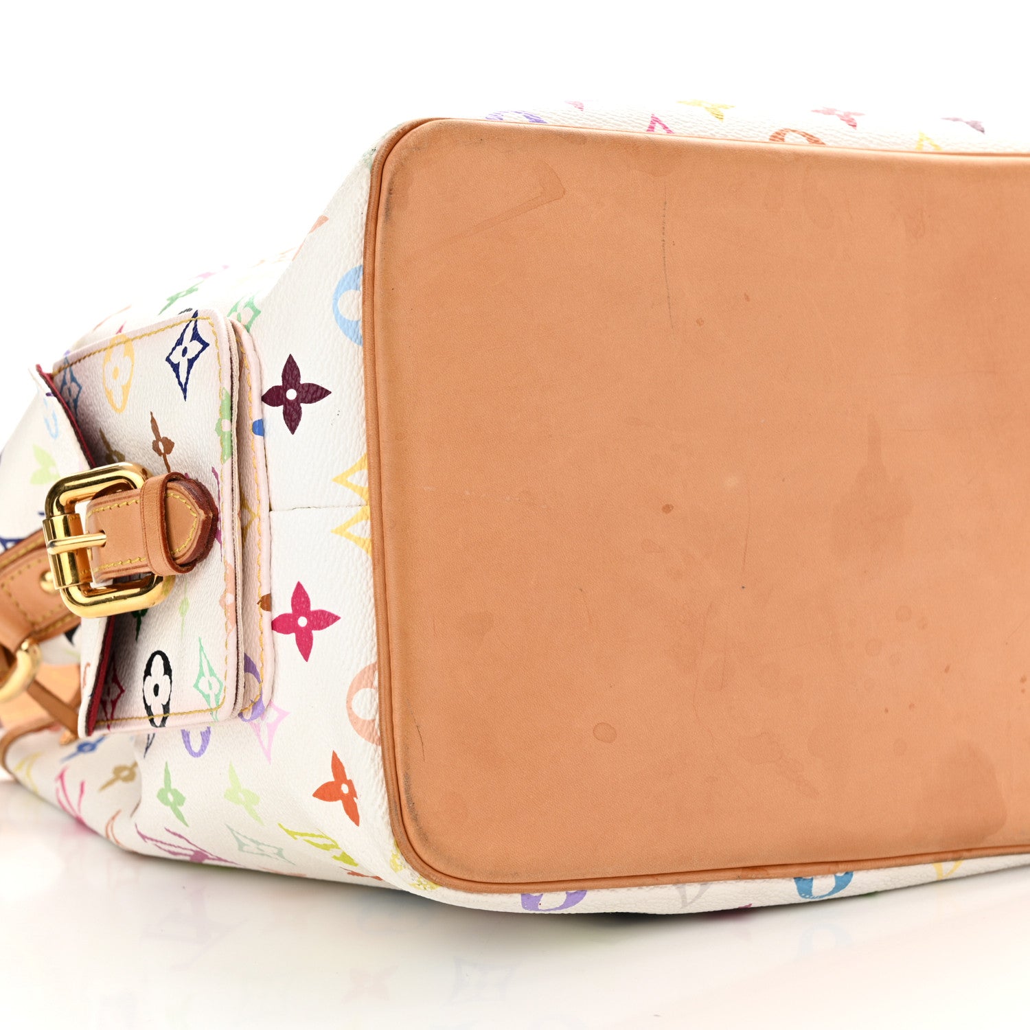 Louis Vuitton Monogram Multicolor Petit Noe White 8 of 15