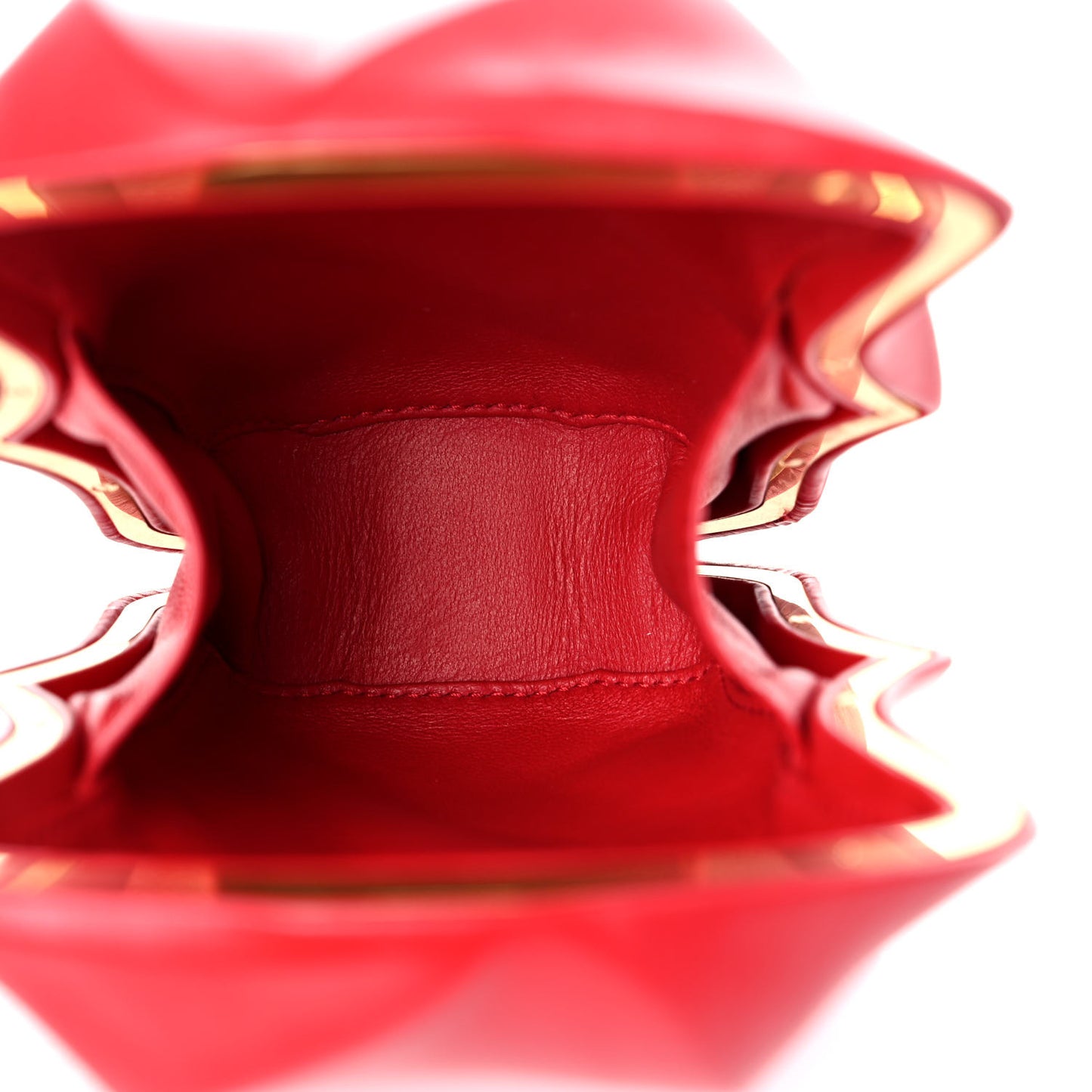 Calfskin The Whirl Bag Red