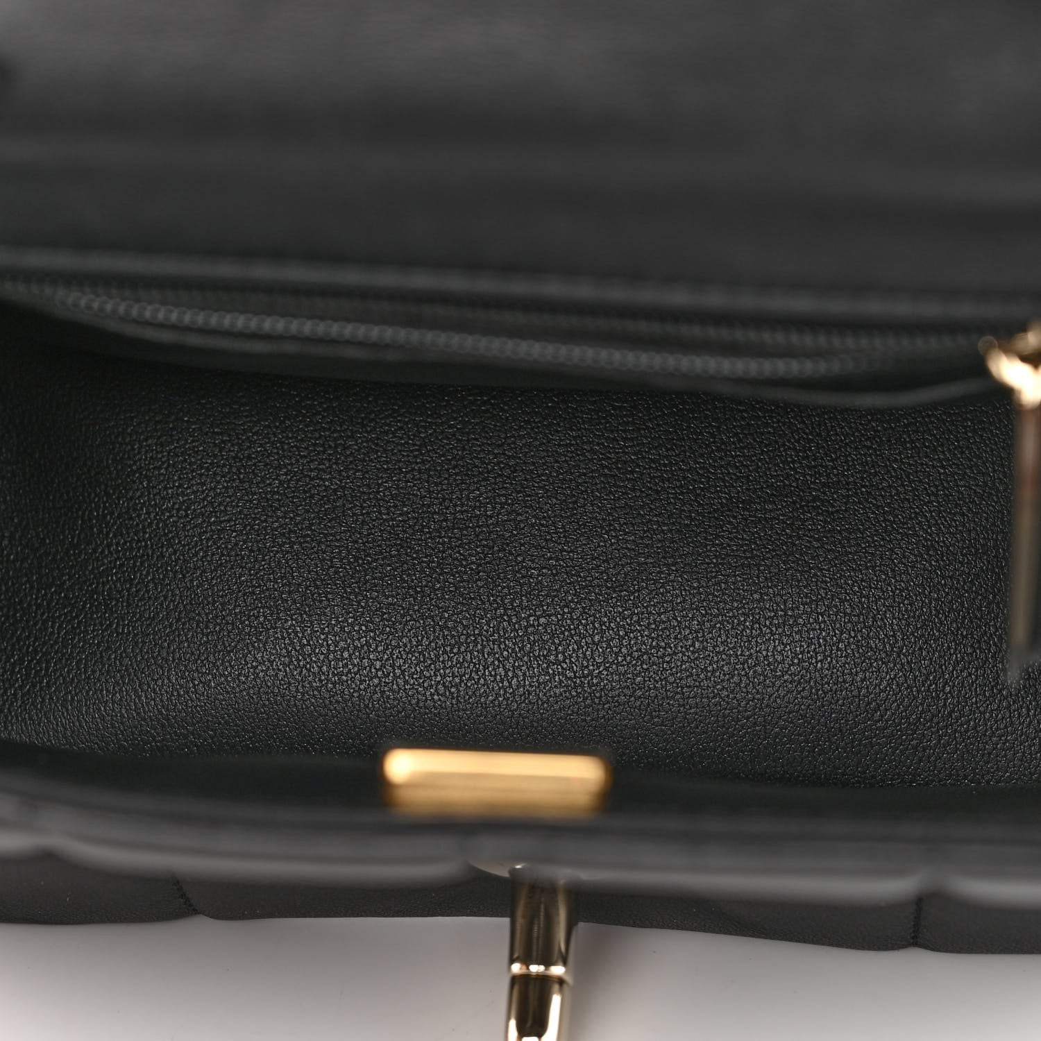 Chanel Lambskin Resin Crystal Square Quilted Mini Monacoco Flap Black 5 of 11