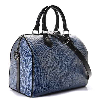 Louis Vuitton Epi Speedy Bandouliere 25 Denim Light 3 of 8