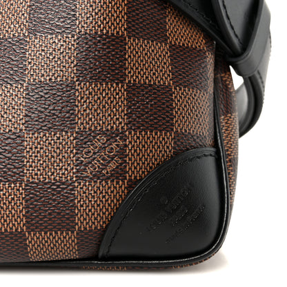 Louis Vuitton Damier Ebene Odeon PM Black 6 of 9