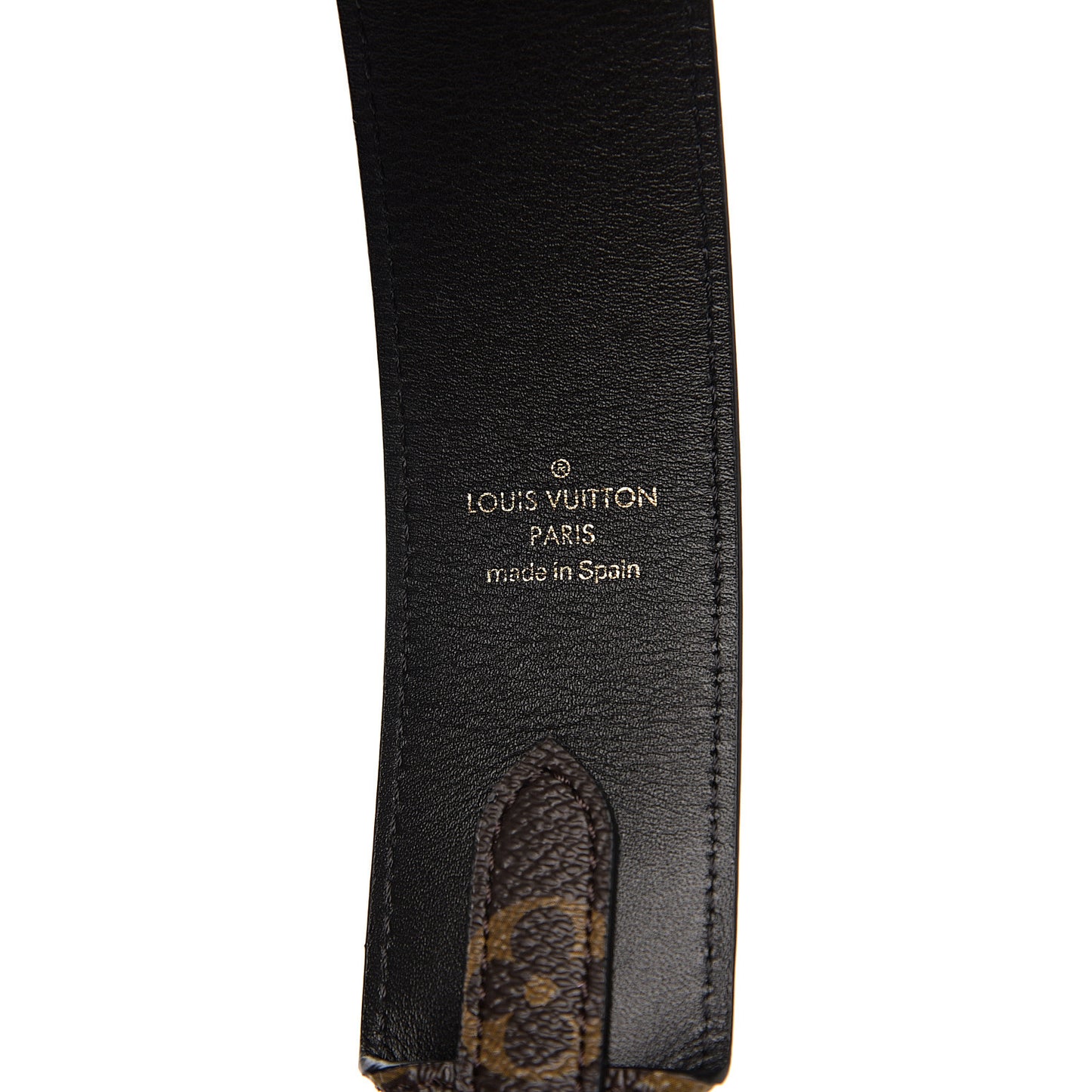Monogram Bandouliere Shoulder Strap Black