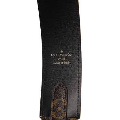 Louis Vuitton Monogram Bandouliere Shoulder Strap Black 3 of 5