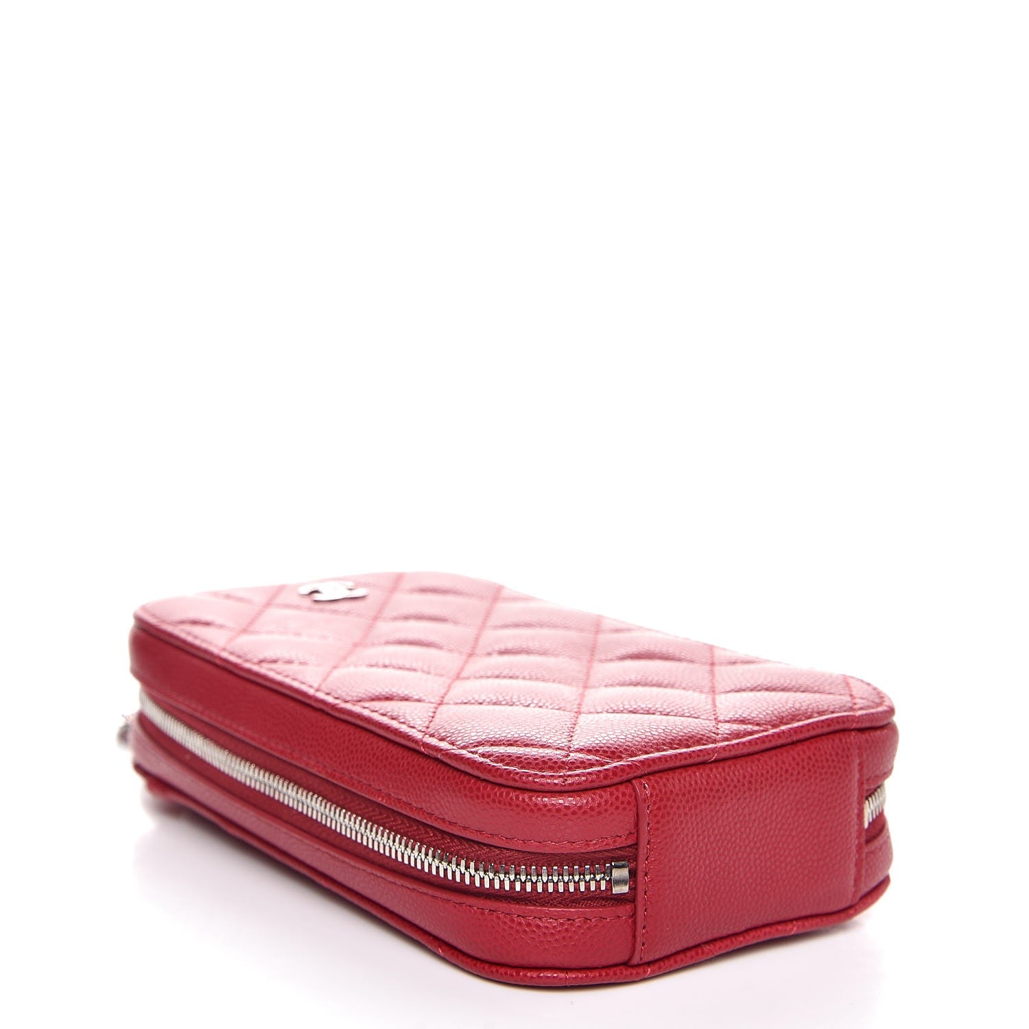 Chanel Caviar Quilted Classic Clutch With Chain Pink 4 of 8