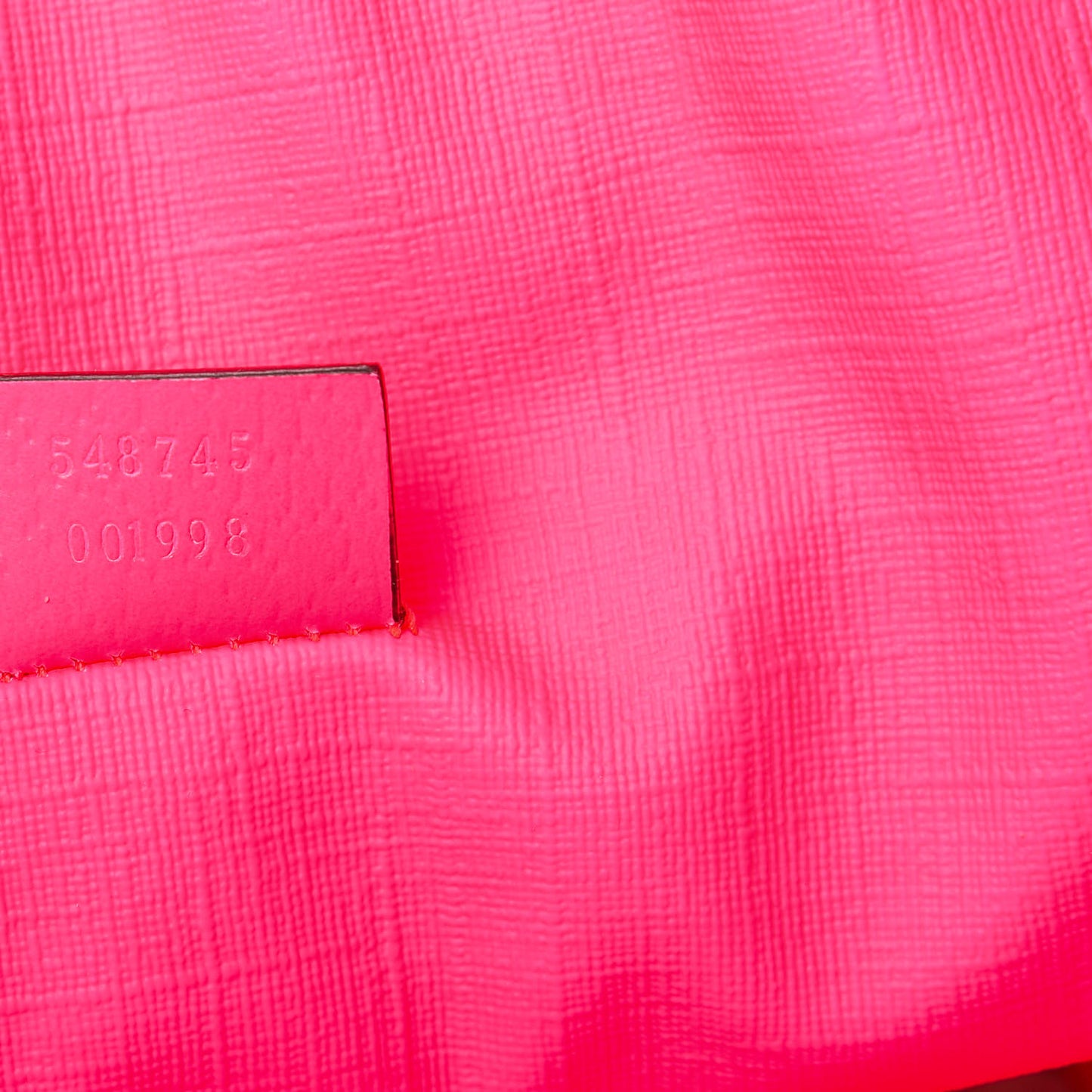 PVC Floral Double Buckle Backpack Fuchsia