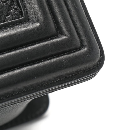 Chanel Calfskin Quilted New Medium Boy Flap Black 9 of 12