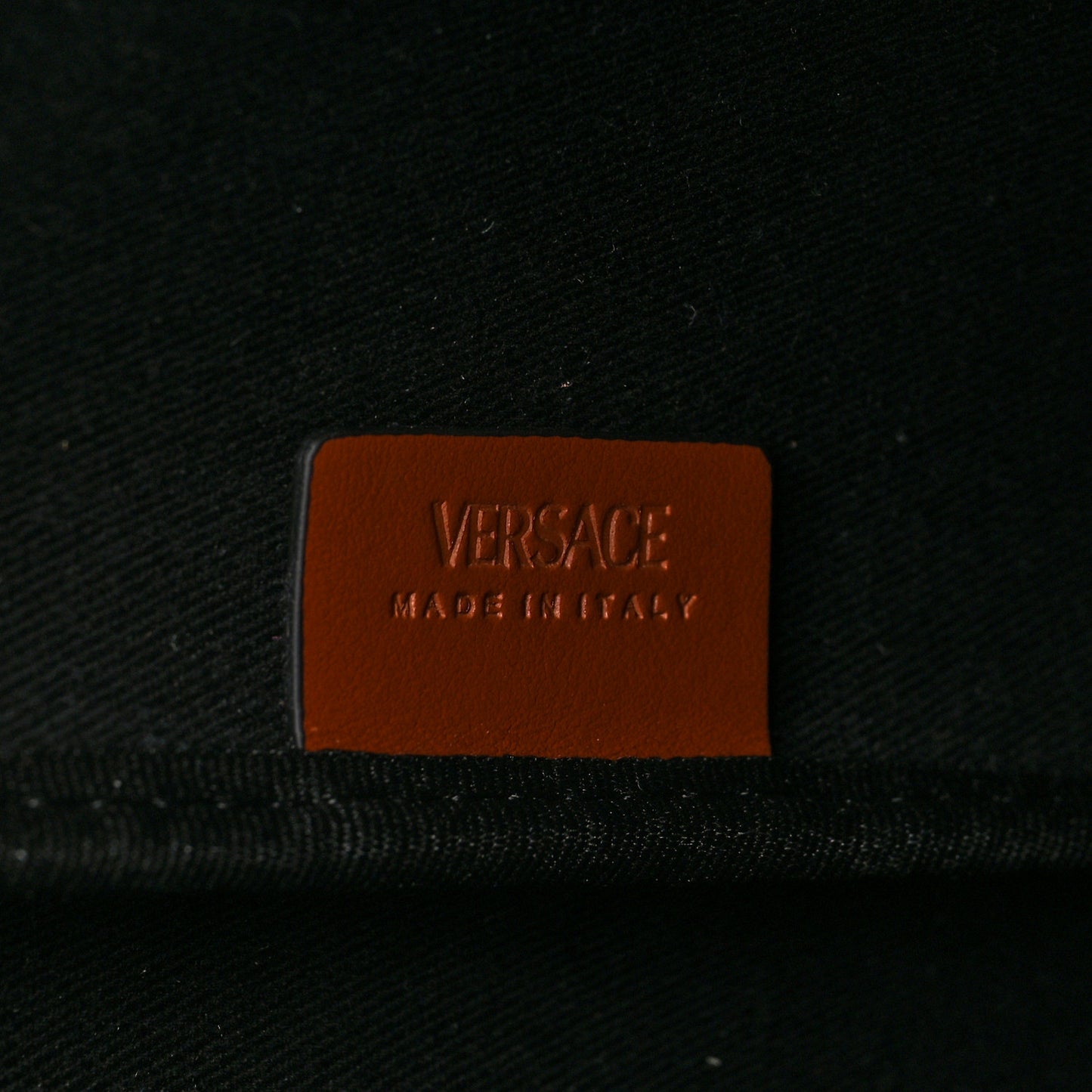 Coated Canvas Calfskin La Greca Medusa Signature Shopper Tote Bag Tan Caramel