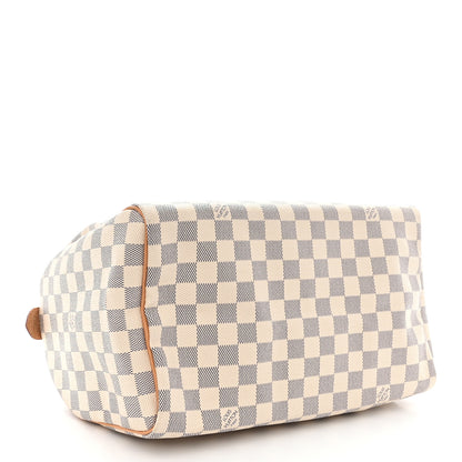 Louis Vuitton Damier Azur Speedy 30 4 of 10