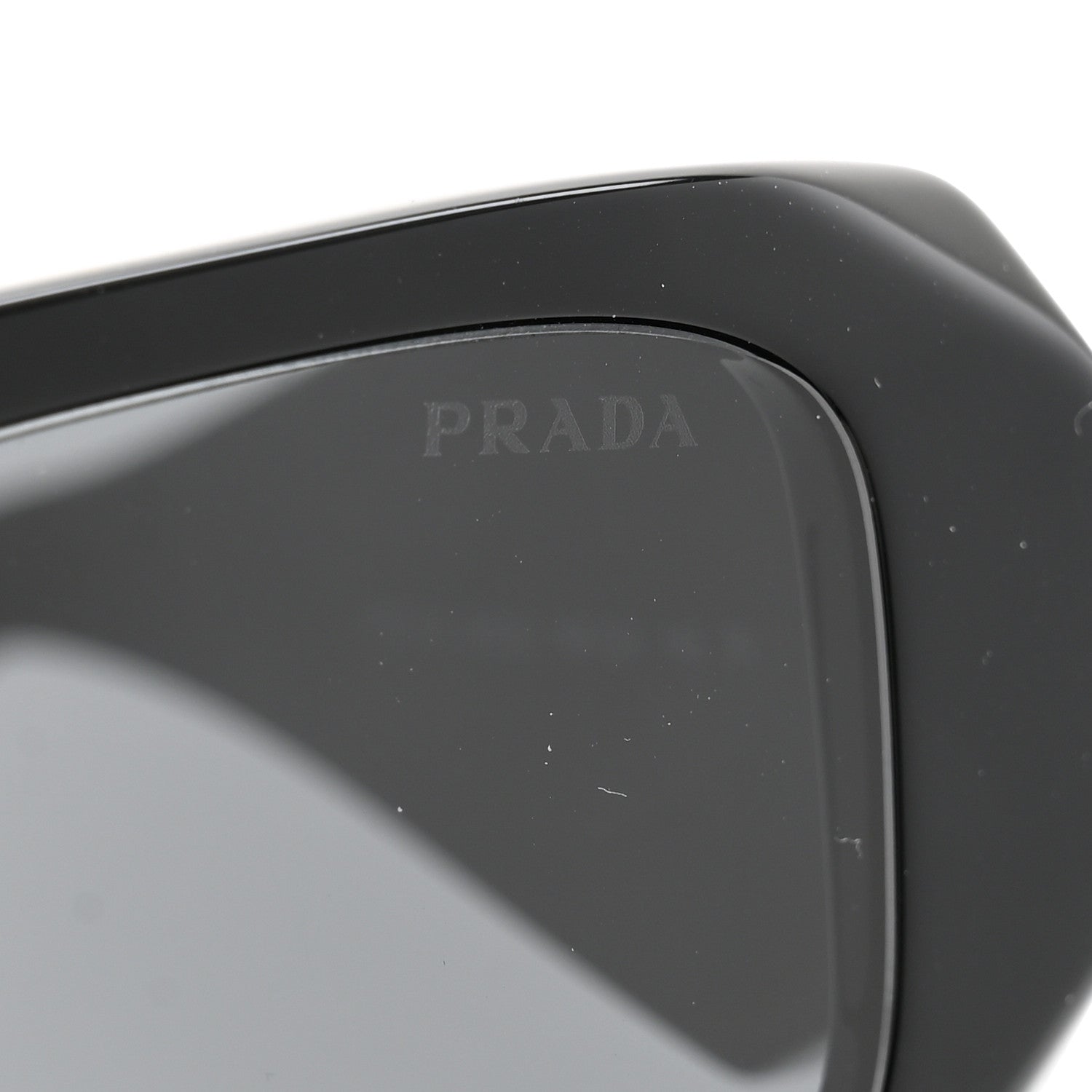 Prada Acetate Symbole Sunglasses SPR 17W Black 7 of 8