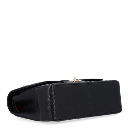 Chanel Caviar Quilted Jumbo Double Flap Black 4 of 11