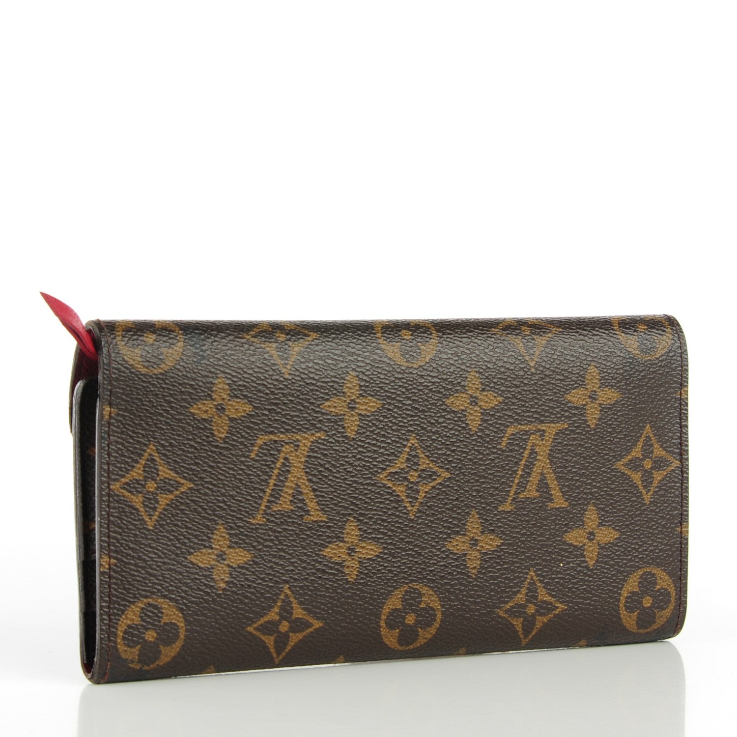 Louis Vuitton Monogram Josephine Wallet Red 3 of 7