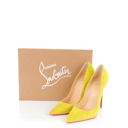 Christian Louboutin Suede So Kate 120 Pumps 37 Cubiste 8 of 8