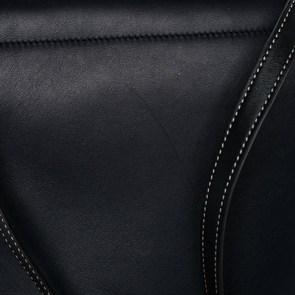 Celine Lambskin Small Soft Cube Satchel Navy 13 of 13