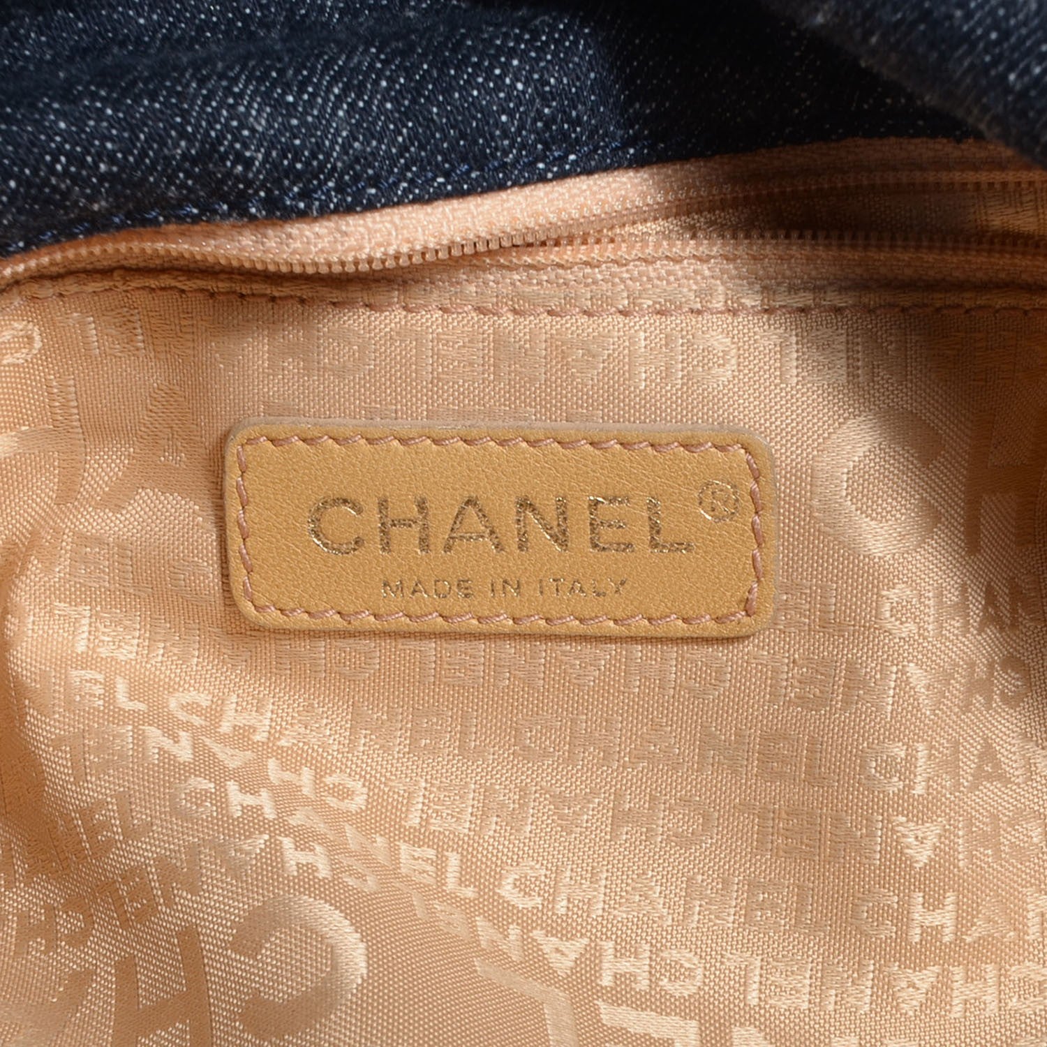 Chanel Denim Coco Cabas Tote 6 of 7