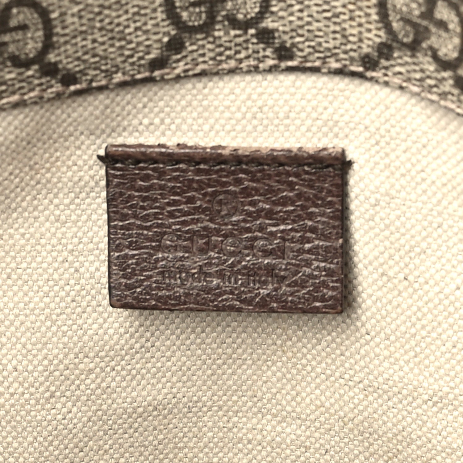 Gucci GG Supreme Monogram Web Neo Vintage Double Flap Messenger Bag Beige New Acero 6 of 9