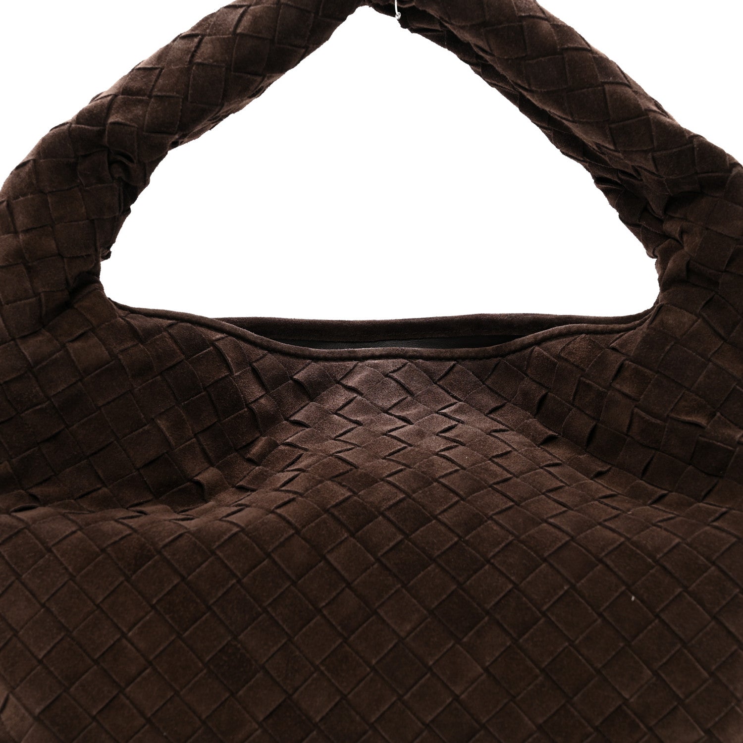Bottega Veneta Suede Intrecciato Small Hop Fondant 8 of 10