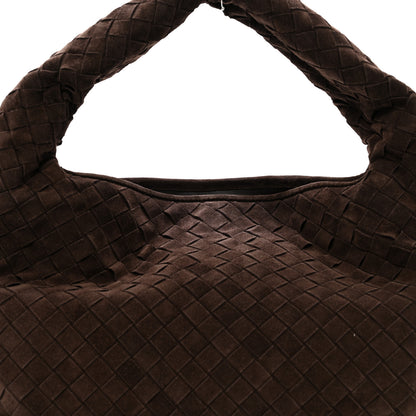 Bottega Veneta Suede Intrecciato Small Hop Fondant 8 of 10