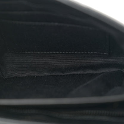 Saint Laurent Calfskin Y Quilted Monogram Monochrome Toy Loulou Crossbody Bag Black 5 of 10
